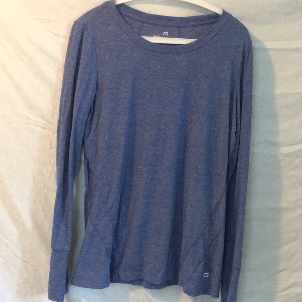 Periwinkle athletic top